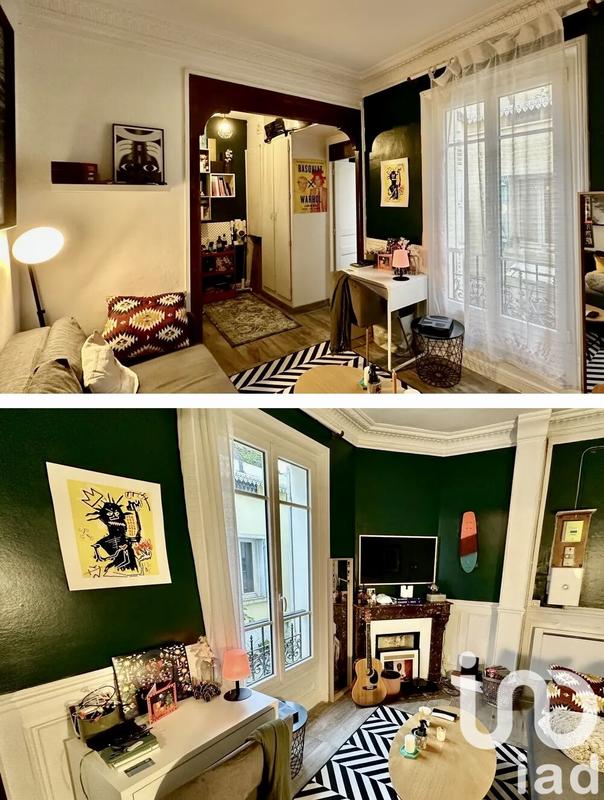 Studio - 18 m² - 1 pièce