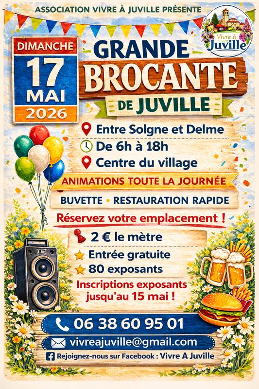 La grande brocante de juville