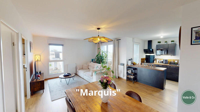 Appartement - 63 m² - 3 pièces