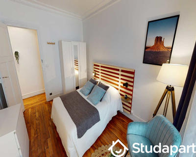 Chambre - 60 m² - 1 pièce