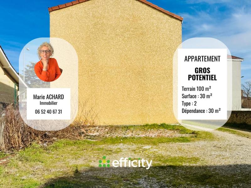 Appartement - 30 m² - 2 pièces