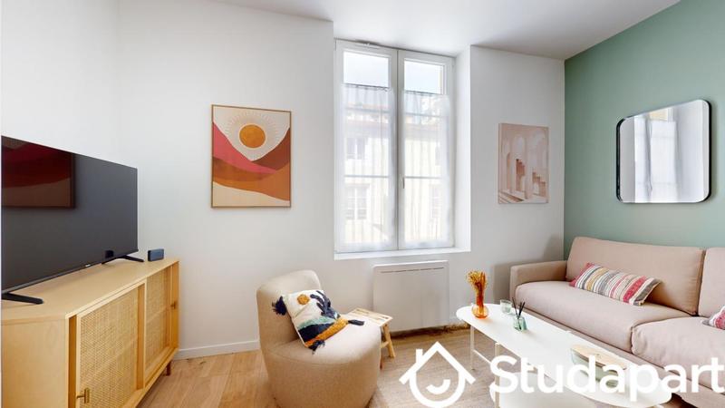 Chambre - 12 m² - 1 pièce