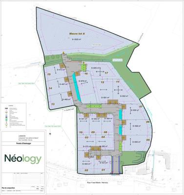 Terrain constructible - 341 m²