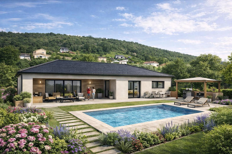 Villa - 120 m² - 5 pièces