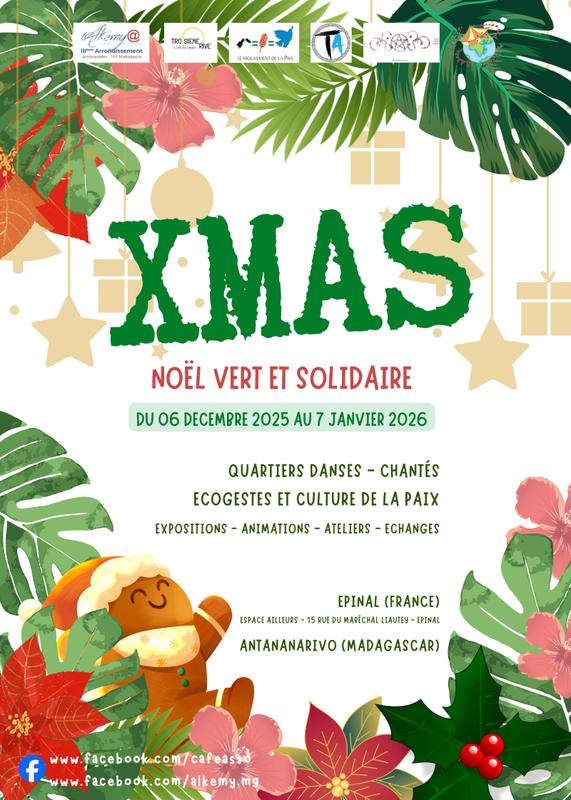Exposition Xmas Noel Vert et Solidaire