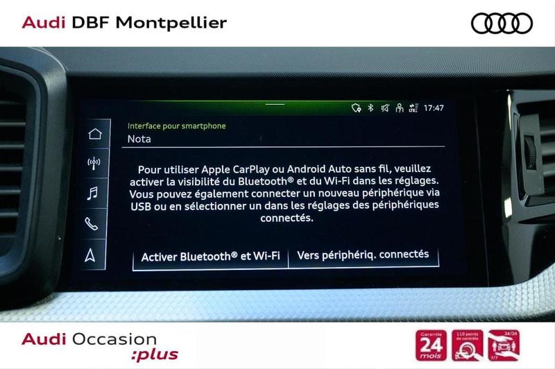 Audi A1 sportback 30 Tfsi 116 ch s tronic 7 s line Plus