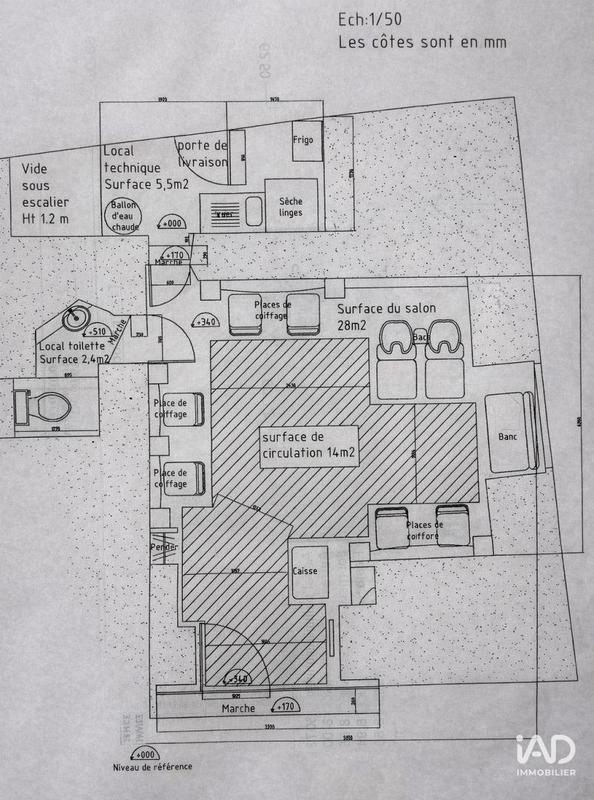 Local commercial - 47 m²