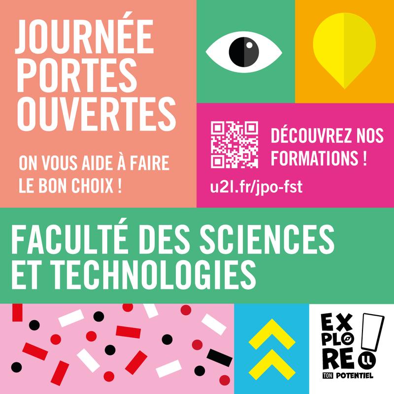 Journée Portes-ouvertes - Faculté des Sciences et Technologies