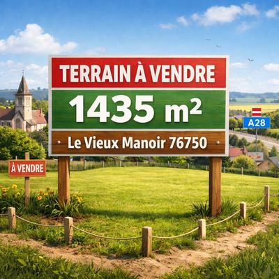 Terrain - 1 435 m²