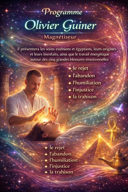 Conférence exceptionnelle dans l’Eure en médiumnité et soins énergétiques