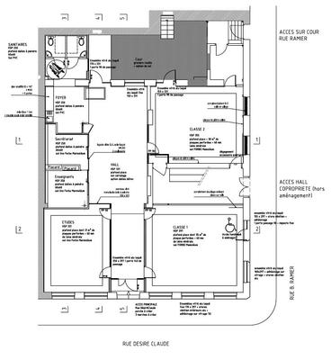 Bureau - 274 m² - 6 pièces