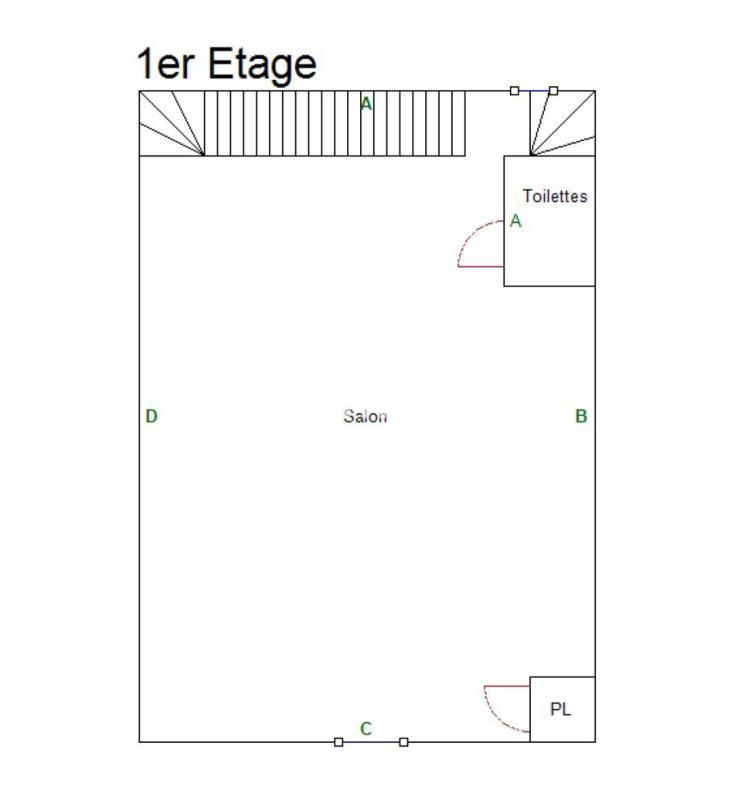 Maison - 70 m² - 3 pièces
