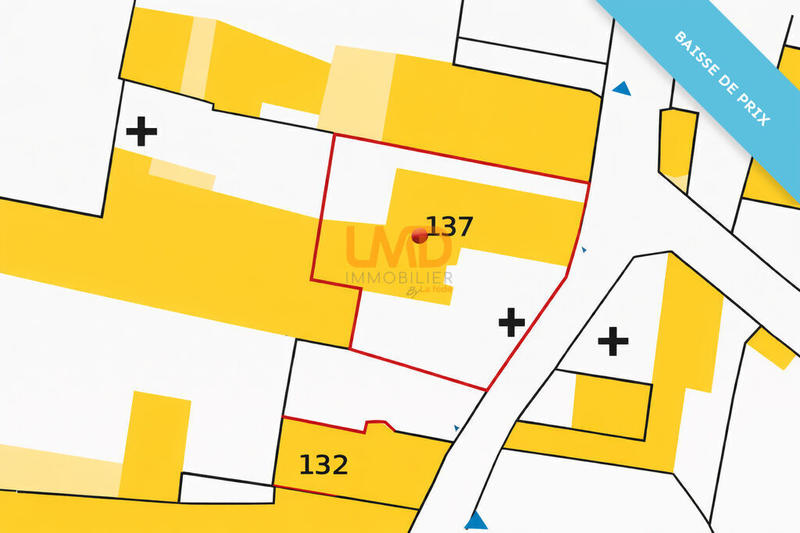 Corps de ferme - 80 m² - 2 pièces
