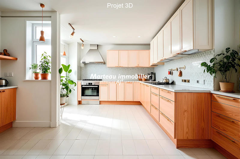 Maison - 185 m² - 8 pièces