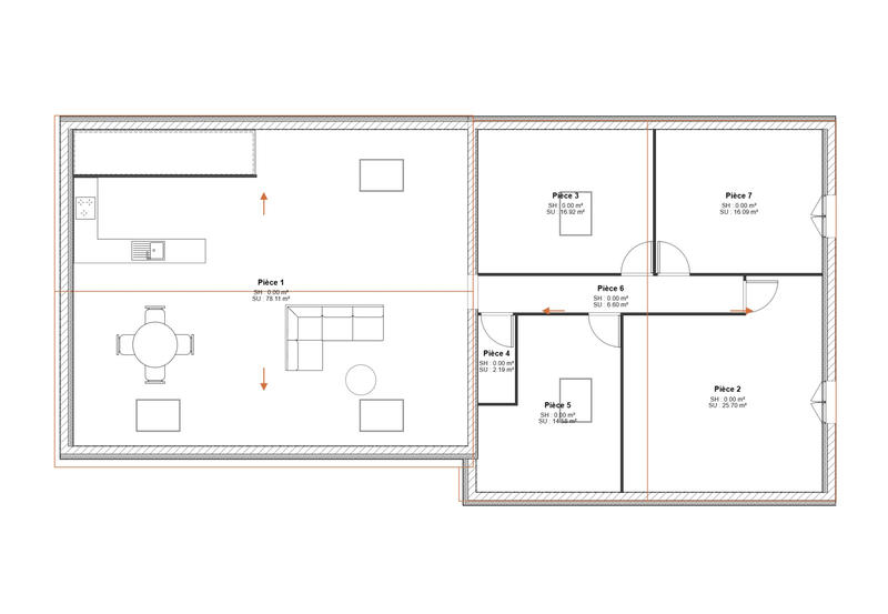 Immeuble - 159 m² - 6 pièces
