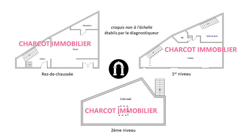 Maison - 70 m² - 2 pièces