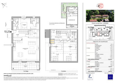 Appartement - 112 m² - 4 pièces