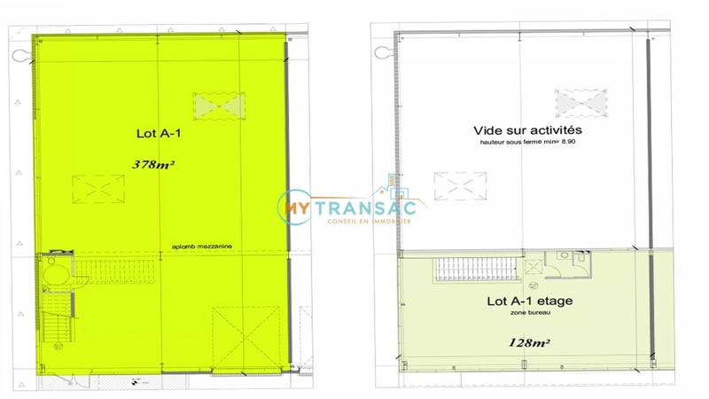 Local d'activité / Entrepôt - 1 010 m²