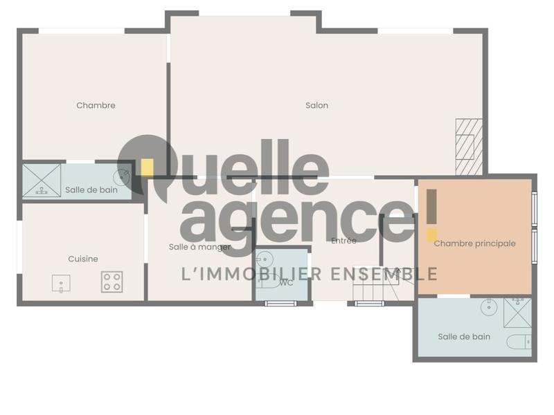 Maison - 140 m² - 8 pièces