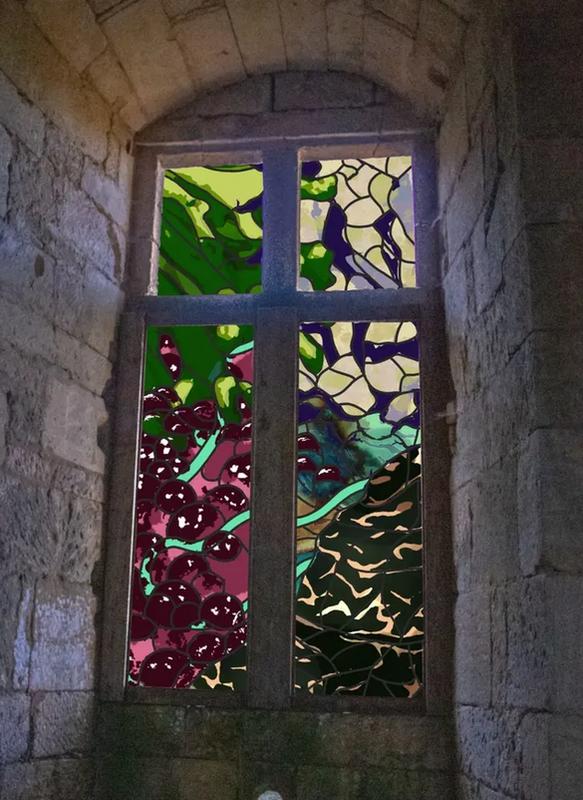 Châteaux en Fête - Château de Barrière: Demonstration de vitraillistes