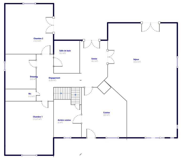 Maison - 120 m² - 4 pièces