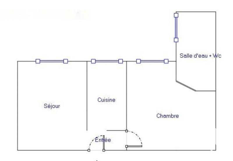 Appartement - 26 m² - 2 pièces