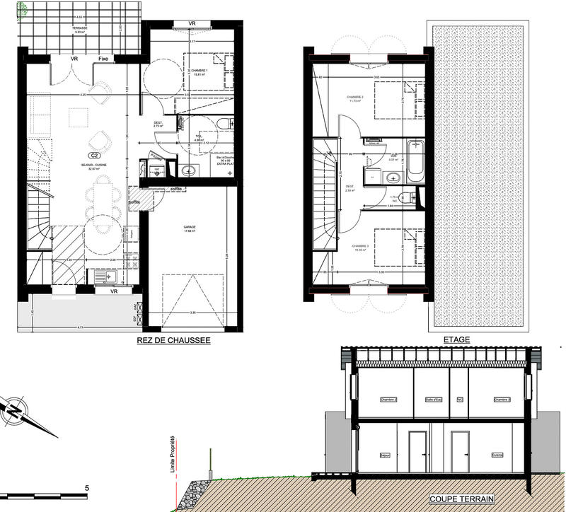 Villa - 82 m² - 4 pièces