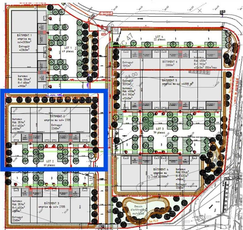 Local d'activité / Entrepôt - 3 269 m²