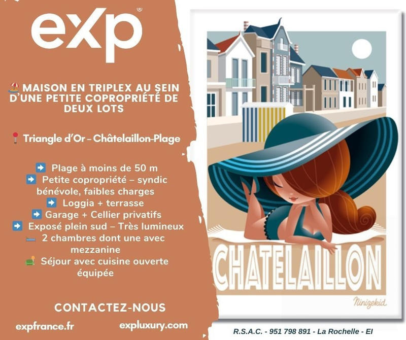 Appartement - 60 m² - 3 pièces