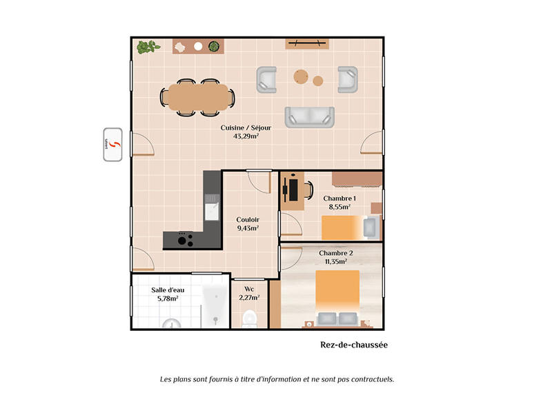 Immeuble - 8 pièces
