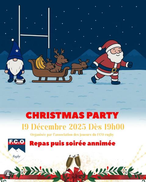 Christmas party du Fco rugby