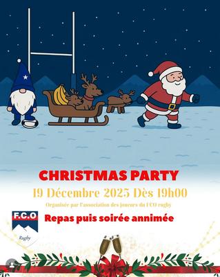 Christmas party du Fco rugby