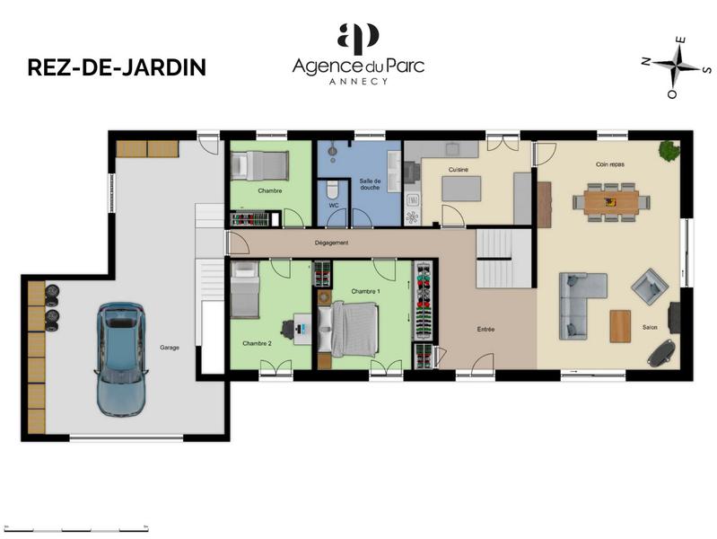 Maison traditionnelle - 185 m² - 8 pièces