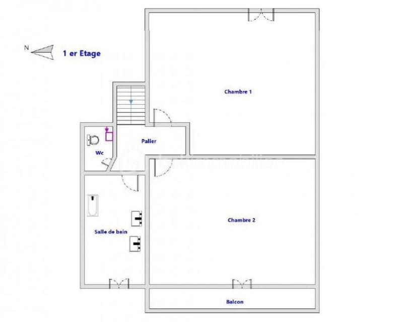 Maison - 70 m² - 4 pièces