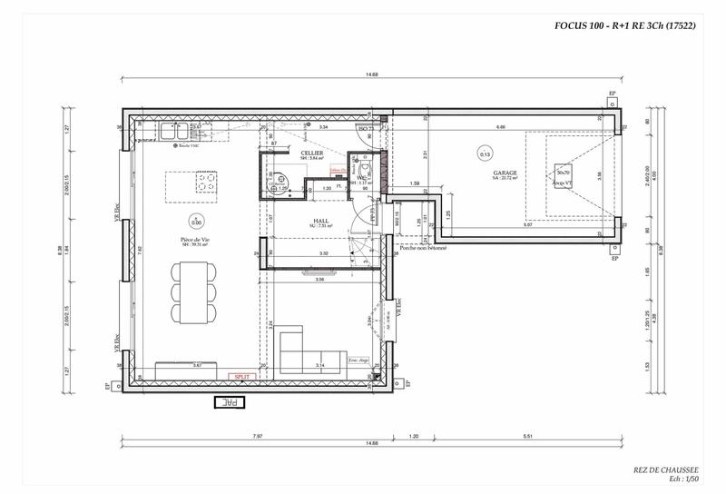 Maison - 101 m² - 4 pièces