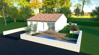 Maison - 50 m² - 3 pièces