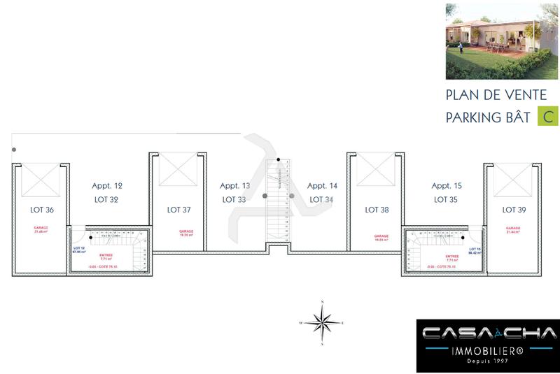 Appartement - 100 m² - 4 pièces