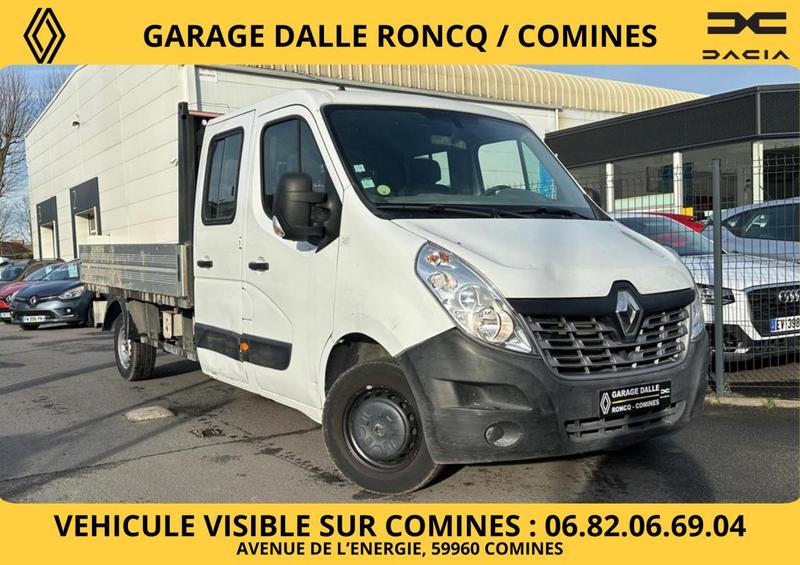 Renault Master Plateau Cabine Approfondie 110cv 2.3dci 7 Places 13250 ht Bluetooth/Vitres Av Electrique