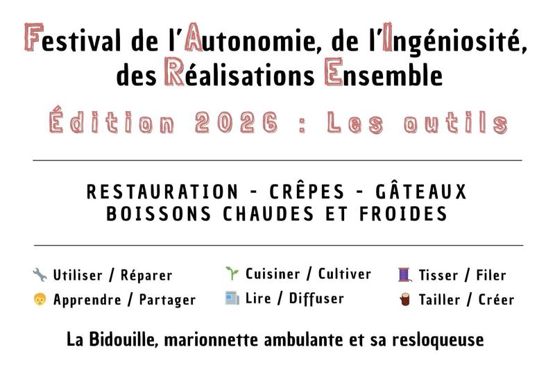 Faire Festival (Festival de l’Autonomie, de l’Ingéniosité, Réalisation Ensemble)