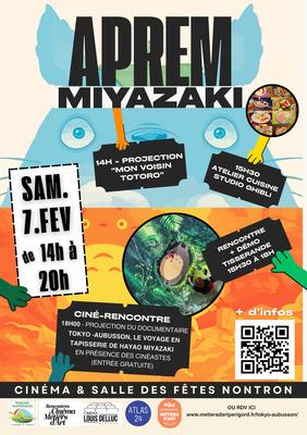 Un après-midi autour de « Tokyo -Aubusson, le voyage en tapisserie de Hayao Miyazaki »