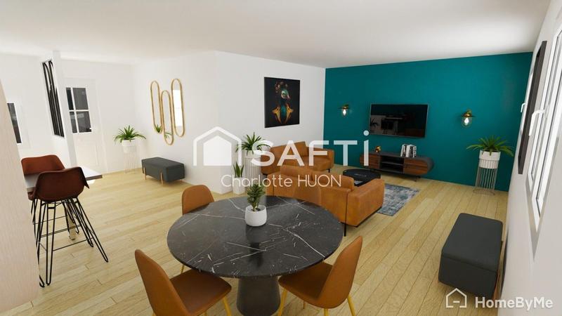 Maison - 70 m² - 5 pièces