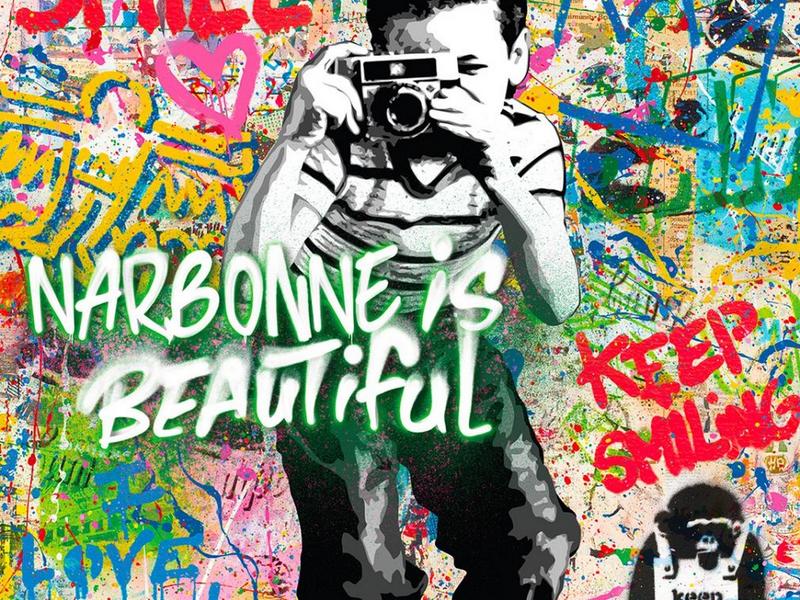 Narbonne Is Beautiful - Mr Brainwash
