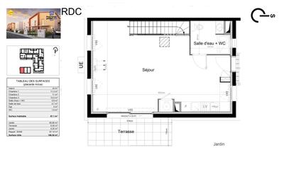 Maison - 87 m² - 4 pièces