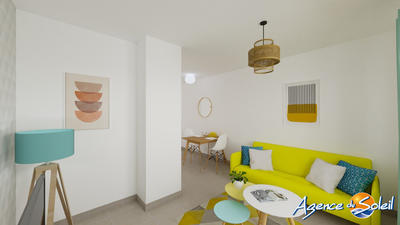 Appartement - 23 m² - 2 pièces