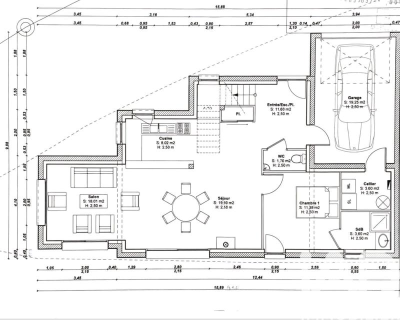 Maison - 125 m² - 5 pièces