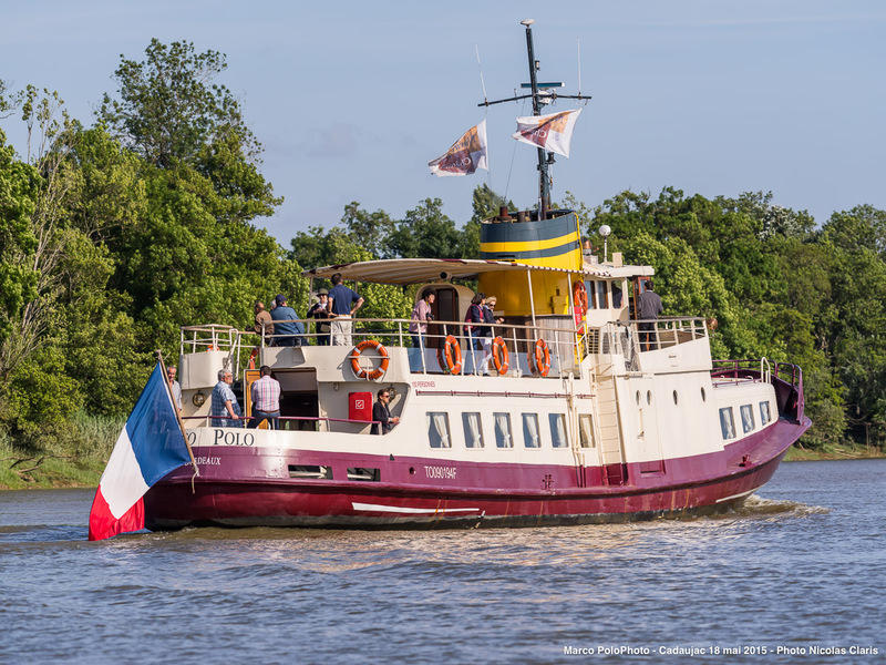 Croisière à bord du Marco Polo de Cadillac à Langon avec visite du Château Toulouse Lautrec