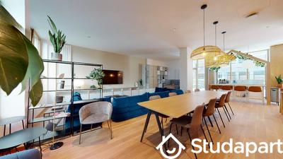 Chambre - 13 m² - 1 pièce