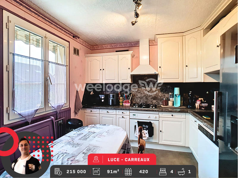 Maison - 91 m² - 6 pièces