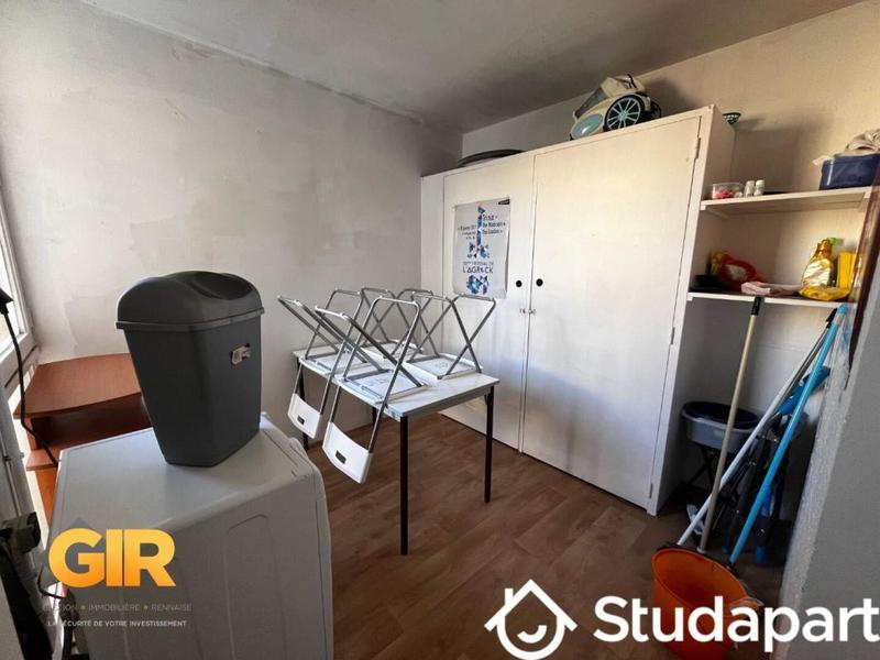 Chambre - 17 m² - 1 pièce