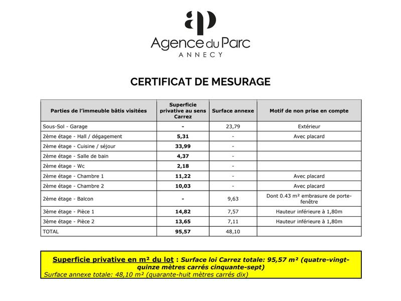 Duplex - 86 m² - 4 pièces